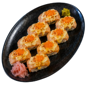 Salmon Aburi Tobiko Mayo